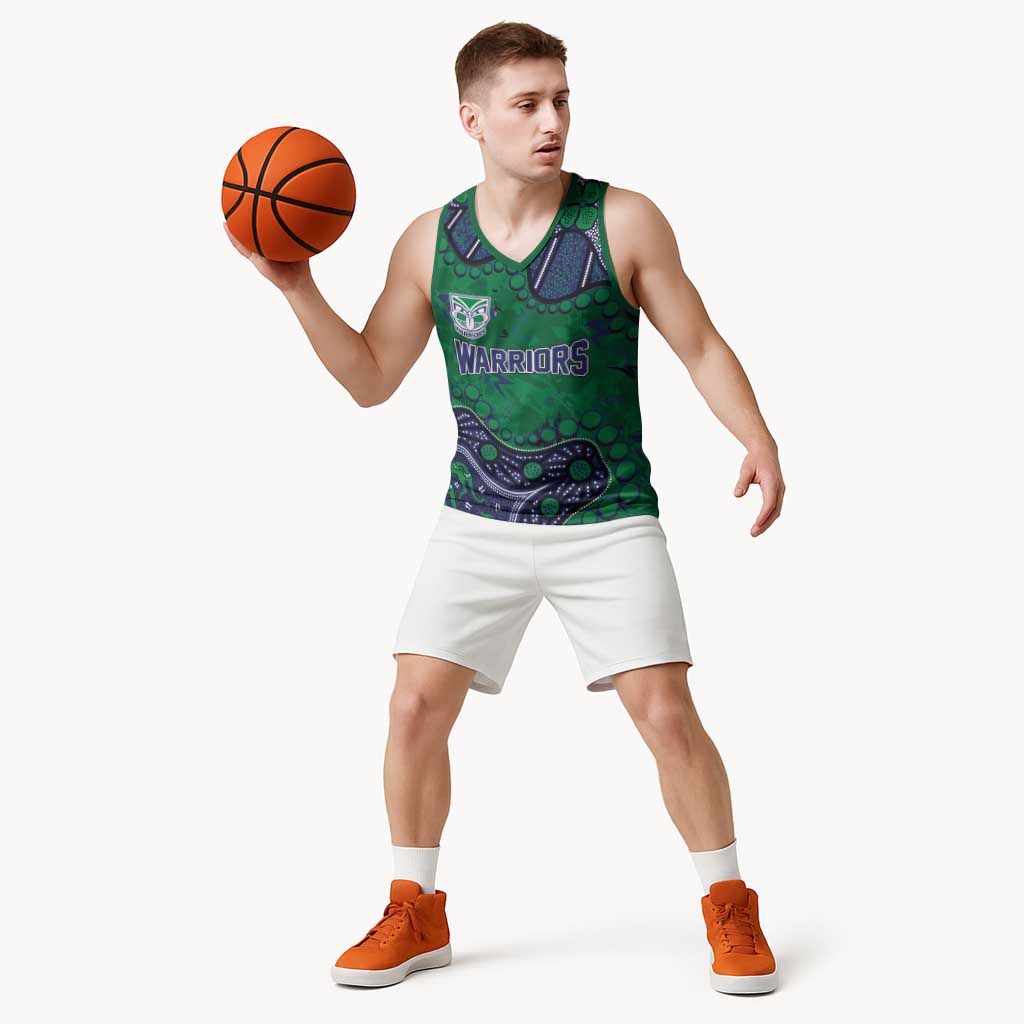 Personalized Newcastle Knights Basketball Jersey Aboriginal Pattern with Graffiti Style Design