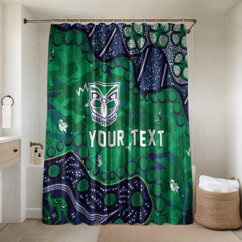 Personalized Newcastle Knights Bathroom Set Aboriginal Pattern with Graffiti Style Design