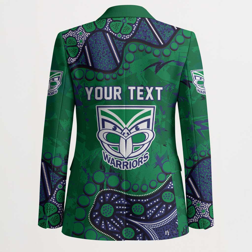 Personalized Newcastle Knights Blazer Aboriginal Pattern with Graffiti Style Design