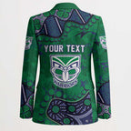 Personalized Newcastle Knights Blazer Aboriginal Pattern with Graffiti Style Design