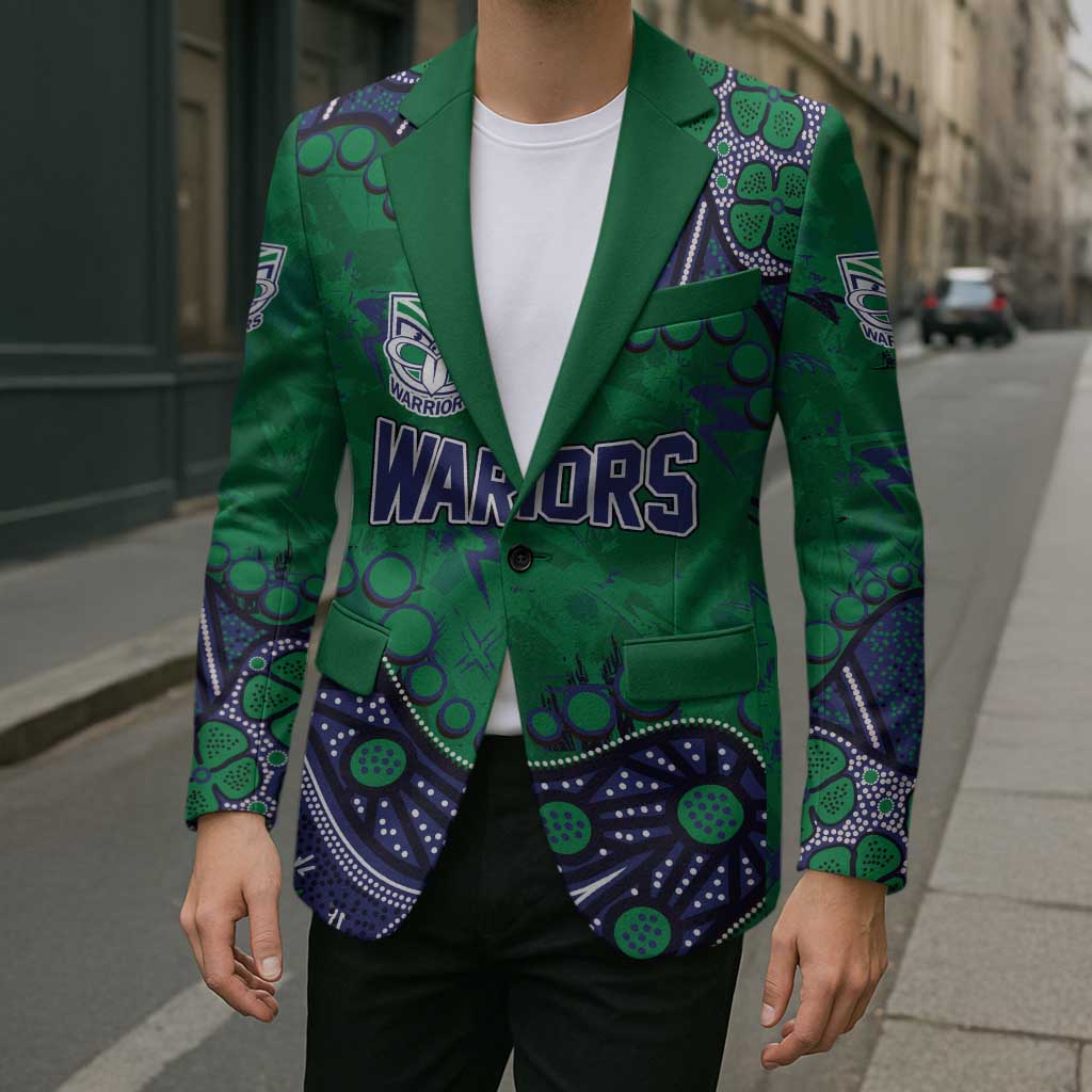 Personalized Newcastle Knights Blazer Aboriginal Pattern with Graffiti Style Design
