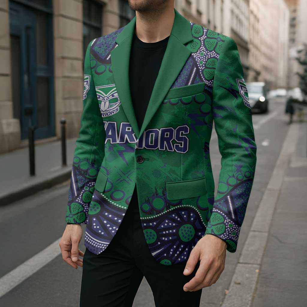 Personalized Newcastle Knights Blazer Aboriginal Pattern with Graffiti Style Design