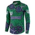 Personalized Newcastle Knights Button Sweatshirt Aboriginal Pattern with Graffiti Style Design