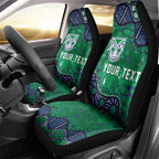 Personalized Newcastle Knights Car Seat Cover Aboriginal Pattern with Graffiti Style Design