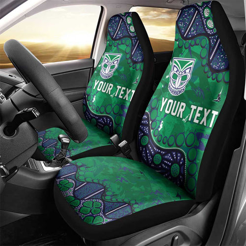Personalized Newcastle Knights Car Seat Cover Aboriginal Pattern with Graffiti Style Design