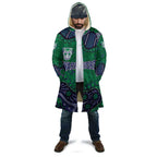 Personalized Newcastle Knights Cloak Aboriginal Pattern with Graffiti Style Design