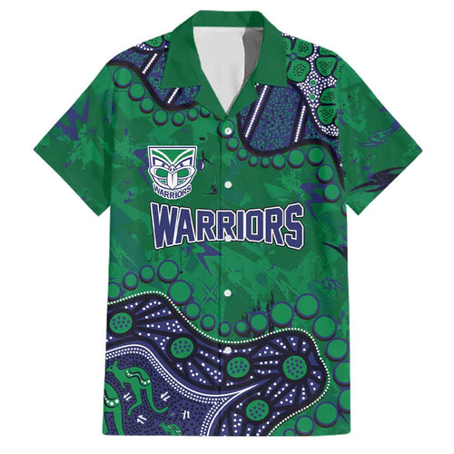Personalized Newcastle Knights Family Matching Off Shoulder Maxi Dress and Hawaiian Shirt Aboriginal Pattern with Graffiti Style Design