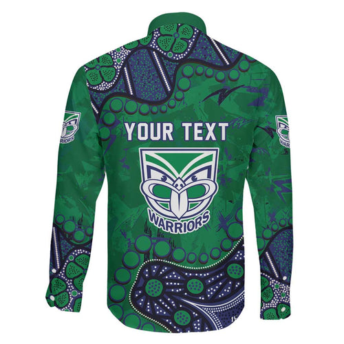 Personalized Newcastle Knights Family Matching Puletasi and Hawaiian Shirt Aboriginal Pattern with Graffiti Style Design