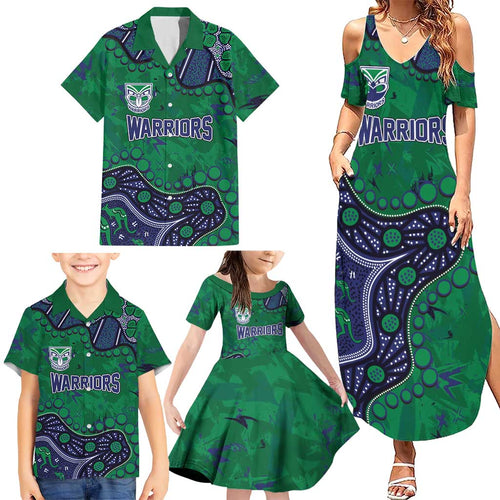 Personalized Newcastle Knights Family Matching Summer Maxi Dress and Hawaiian Shirt Aboriginal Pattern with Graffiti Style Design