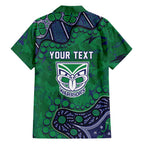 Personalized Newcastle Knights Family Matching Tank Maxi Dress and Hawaiian Shirt Aboriginal Pattern with Graffiti Style Design