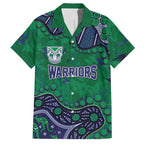 Personalized Newcastle Knights Hawaiian Shirt Aboriginal Pattern with Graffiti Style Design