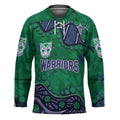 Personalized Newcastle Knights Hockey Jersey Aboriginal Pattern with Graffiti Style Design