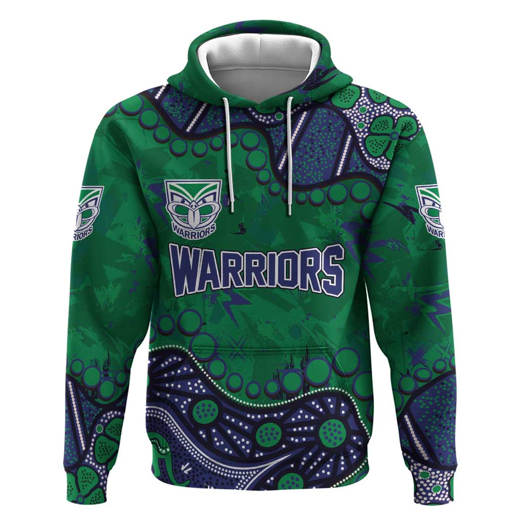 Personalized Newcastle Knights Hoodie Aboriginal Pattern with Graffiti Style Design