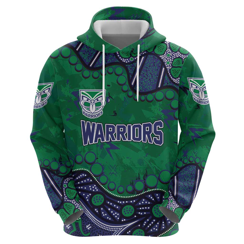 Personalized Newcastle Knights Hoodie Aboriginal Pattern with Graffiti Style Design