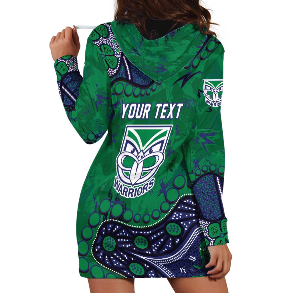 Personalized Newcastle Knights Hoodie Dress Aboriginal Pattern with Graffiti Style Design