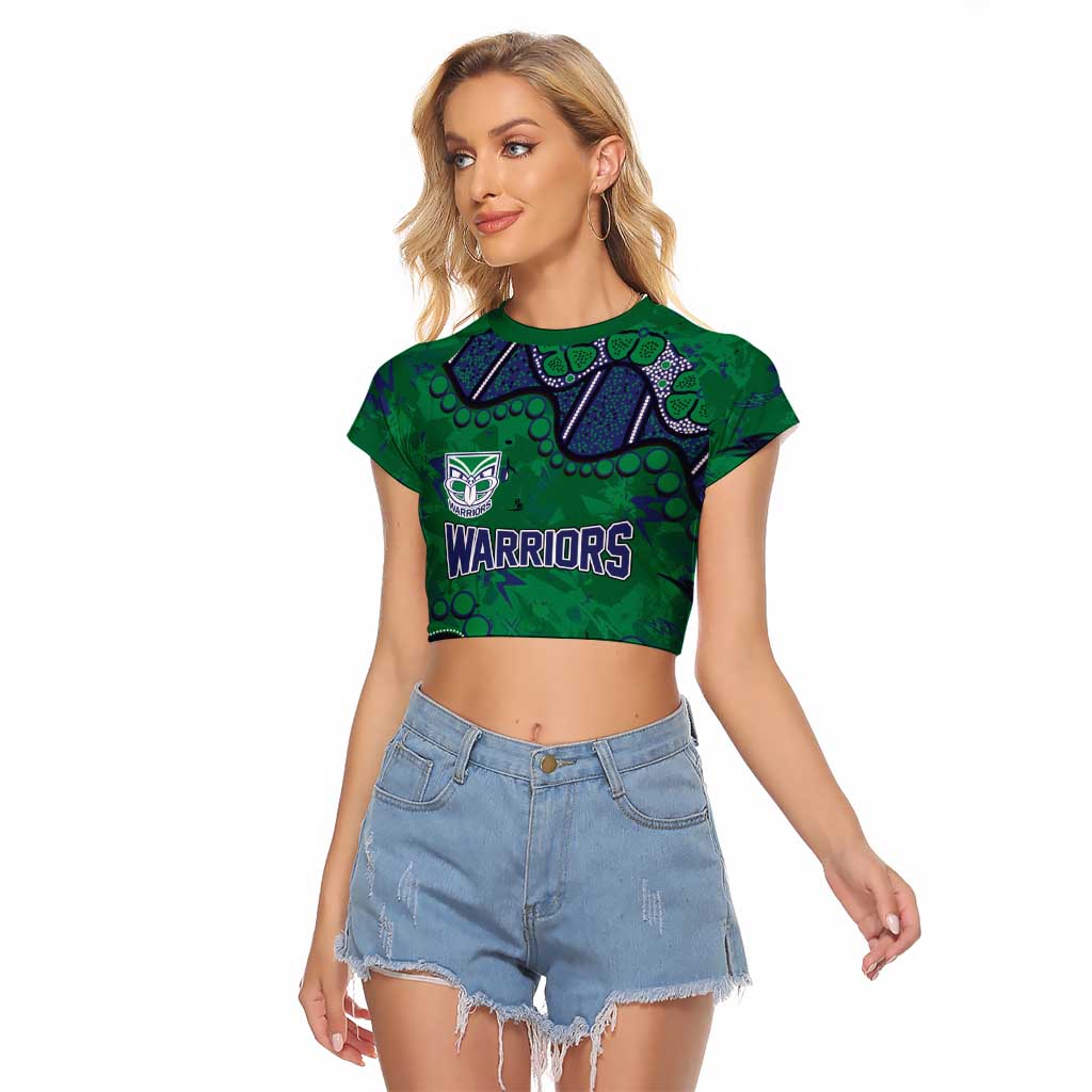 Personalized Newcastle Knights Raglan Cropped T Shirt Aboriginal Pattern with Graffiti Style Design