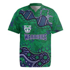 Personalized Newcastle Knights Rugby Jersey Aboriginal Pattern with Graffiti Style Design