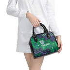 Personalized Newcastle Knights Shoulder Handbag Aboriginal Pattern with Graffiti Style Design