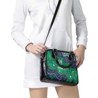 Personalized Newcastle Knights Shoulder Handbag Aboriginal Pattern with Graffiti Style Design