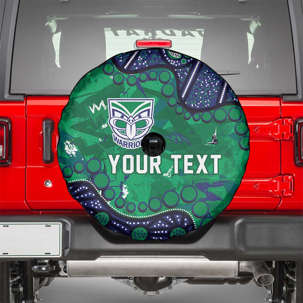 Personalized Newcastle Knights Spare Tire Cover Aboriginal Pattern with Graffiti Style Design