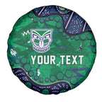 Personalized Newcastle Knights Spare Tire Cover Aboriginal Pattern with Graffiti Style Design