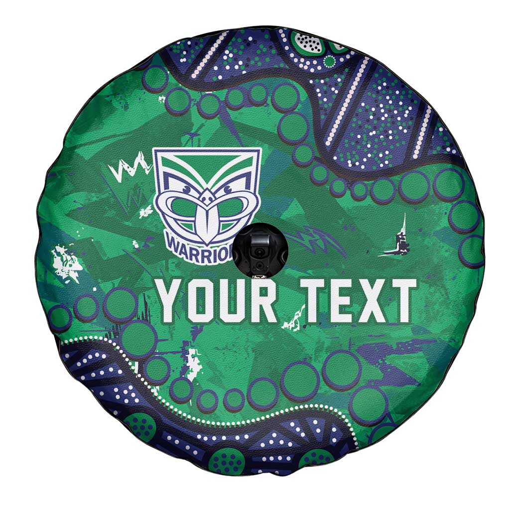 Personalized Newcastle Knights Spare Tire Cover Aboriginal Pattern with Graffiti Style Design