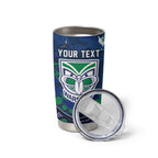 Personalized Newcastle Knights Tumbler Cup Aboriginal Pattern with Graffiti Style Design