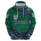 Personalized Newcastle Knights Zip Hoodie Aboriginal Pattern with Graffiti Style Design