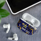 Personalized North Queensland Cowboys AirPods Case Aboriginal Pattern with Graffiti Style Design