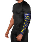 Personalized North Queensland Cowboys Arm Sleeves Aboriginal Pattern with Graffiti Style Design