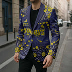 Personalized North Queensland Cowboys Blazer Aboriginal Pattern with Graffiti Style Design