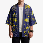 Personalized North Queensland Cowboys Kimono Aboriginal Pattern with Graffiti Style Design