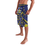 Personalized North Queensland Cowboys Lavalava Aboriginal Pattern with Graffiti Style Design