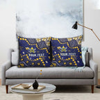 Personalized North Queensland Cowboys Pillow Cover Aboriginal Pattern with Graffiti Style Design