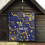 Personalized North Queensland Cowboys Quilt Aboriginal Pattern with Graffiti Style Design