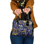 Personalized North Queensland Cowboys Shoulder Handbag Aboriginal Pattern with Graffiti Style Design