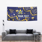 Personalized North Queensland Cowboys Tapestry Aboriginal Pattern with Graffiti Style Design