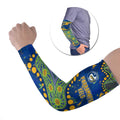 Personalized Parramatta Eels Arm Sleeves Aboriginal Pattern with Graffiti Style Design