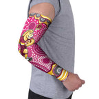 Brisbane Broncos Arm Sleeves Aboriginal Dot Pattern - Rugby Mascot Heritage Pride