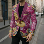 Brisbane Broncos Blazer Aboriginal Dot Pattern - Rugby Mascot Heritage Pride