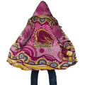 Brisbane Broncos Cloak Aboriginal Dot Pattern - Rugby Mascot Heritage Pride