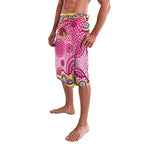 Brisbane Broncos Lavalava Aboriginal Dot Pattern - Rugby Mascot Heritage Pride