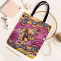 Brisbane Broncos Tote Bag Aboriginal Dot Pattern - Rugby Mascot Heritage Pride