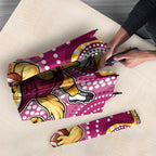 Brisbane Broncos Umbrella Aboriginal Dot Pattern - Rugby Mascot Heritage Pride