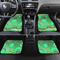 Canberra Raiders Car Mats Aboriginal Dot Pattern - Rugby Mascot Heritage Pride