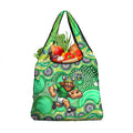 Canberra Raiders Grocery Bag Aboriginal Dot Pattern - Rugby Mascot Heritage Pride