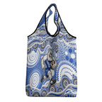 Canterbury-Bankstown Bulldogs Grocery Bag Aboriginal Dot Pattern - Rugby Mascot Heritage Pride