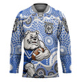 Canterbury-Bankstown Bulldogs Hockey Jersey Aboriginal Dot Pattern - Rugby Mascot Heritage Pride