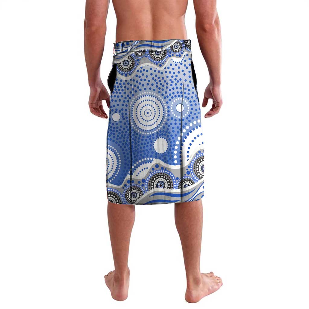 Canterbury-Bankstown Bulldogs Lavalava Aboriginal Dot Pattern - Rugby Mascot Heritage Pride