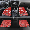 Dolphins Car Mats Aboriginal Dot Pattern - Rugby Mascot Heritage Pride